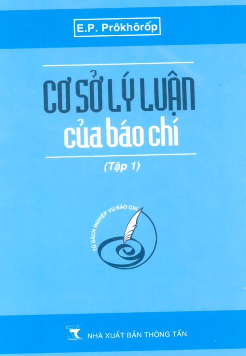Cơ sở lý luận của báo chí