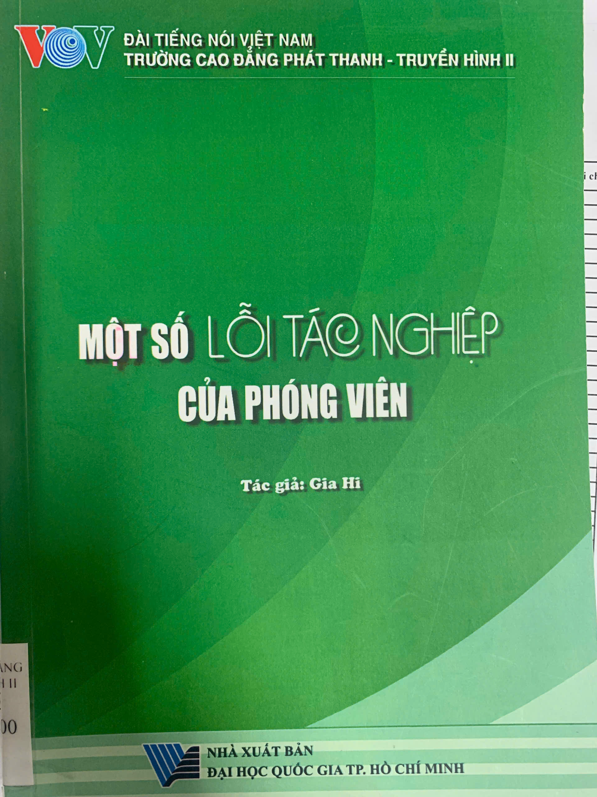 Một số lỗi tác nghiệp của phóng viên