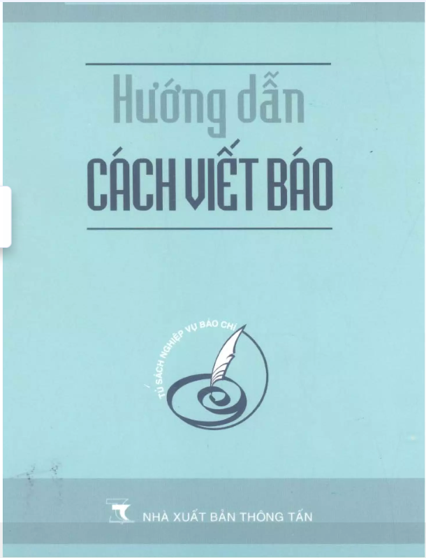 Hướng dẫn cách viết báo